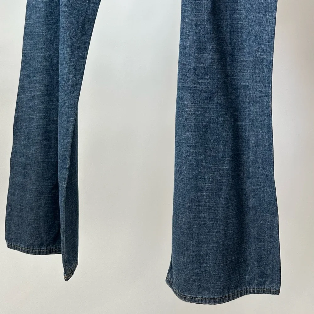 HUGO BOSS Vintage Blue Denim Jeans Relaxed Straight Leg W35 L32~MSRP $198!